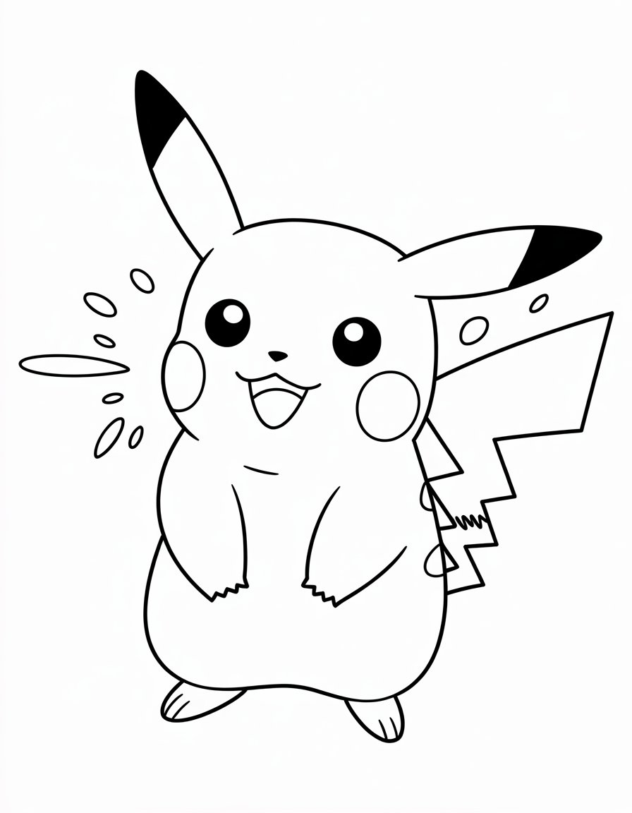 Playful Pikachu